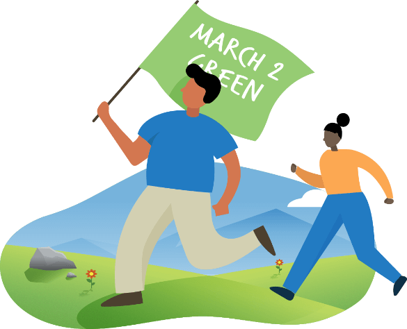 March to Green